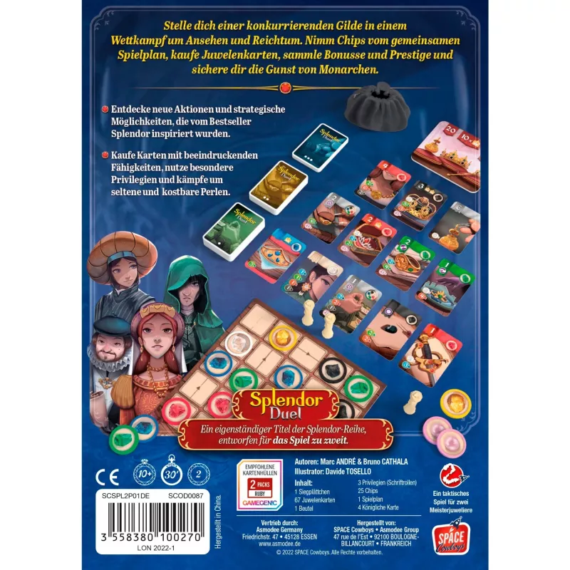 Splendor Duel, bordspel