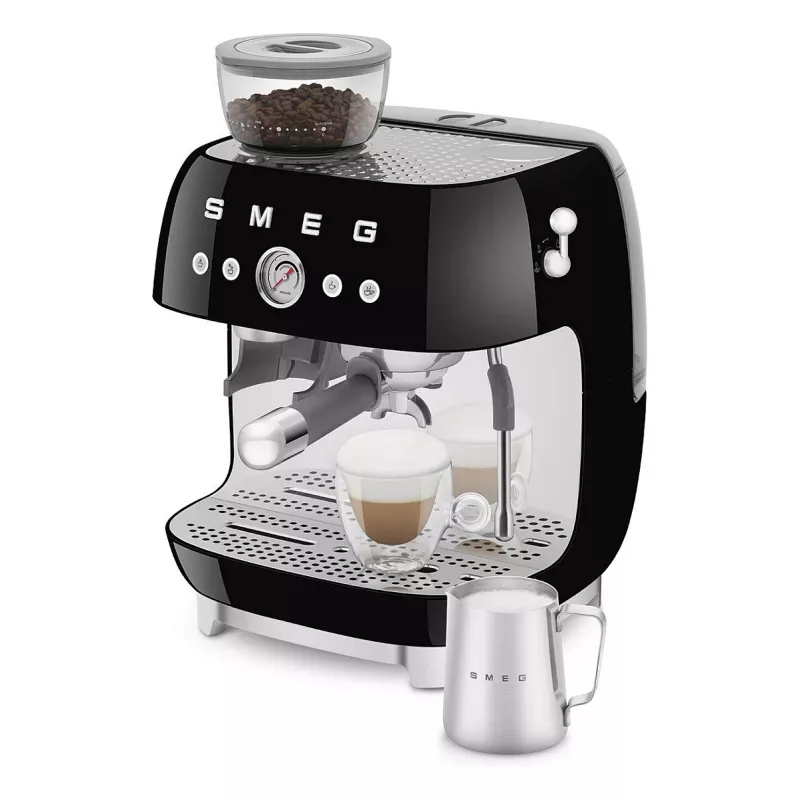 SMEG EGF03BLEU espressomachine. koffieautomaat 50s Style. zwart