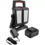 Werkstraler ANSMANN HS4500R-DUO accu-aangedreven 4500 lm, draagbare LED-vloedstraler