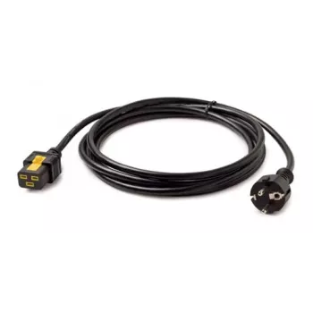 APC netsnoer, vergrendelbare C19 naar CEE/7 Schuko, 3,0 m