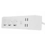 Tellur WiFi slim stopcontact met 3 AC-stopcontacten en 4 USB-poorten (4A)
