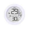 GreenBlue draadloos weerstation, IN/OUT temperatuur, klok, °C/°F selecteerbaar, bereik tot 60 m, GB162