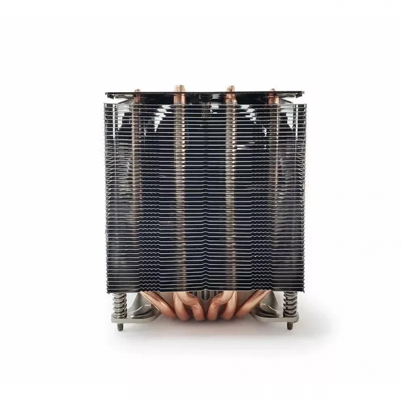 Luchtkoeler Dynatron A49 processorkoelsysteem zwart zilver 800–1800 tpm