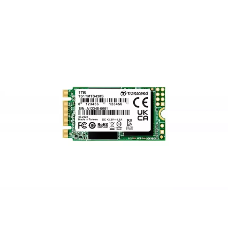 SSD Transcend 1 TB M.2 SATA III 3D-NAND model 430S