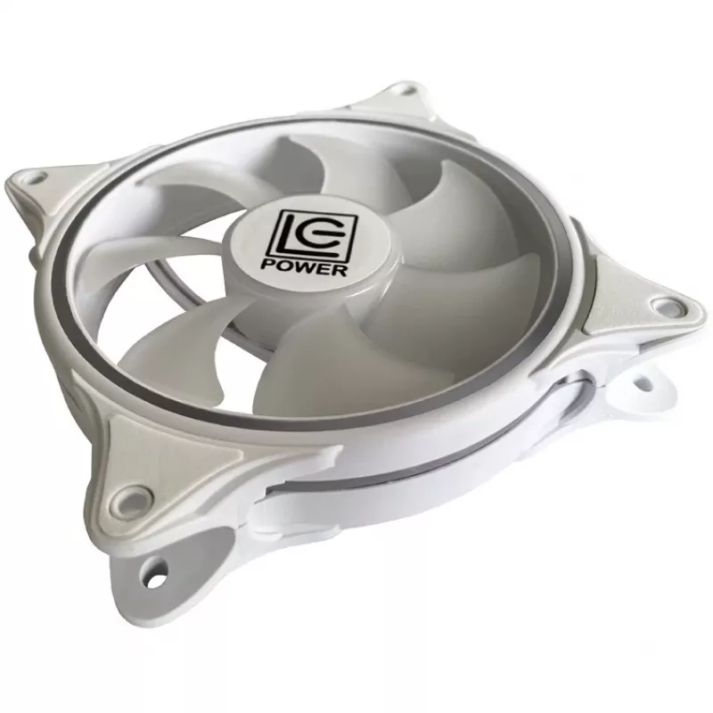 LC-Power LC-CF-120-ARGB-W 120mm ARGB behuizingsventilator – wit