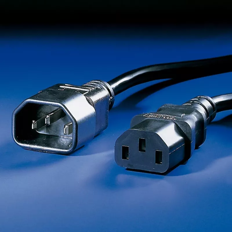 ROLINE monitor-stroomkabel – stroomverlengkabel