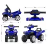Loopvoertuig Milly Mally Ride-on Monster Navy — kinderzit-loopvoertuig, lage zithoogte