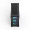 Fractal Design Pop 2 Air zwart Solid midi-tower pc-behuizing — ATX-ondersteuning, 3x 120 mm frontventilatoren, 2,5/3,5-inch drive bays, 215×481×462 mm