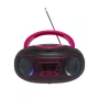 Denver TCL-212BT PINK cd-speler draagbare cd-speler zwart, roze