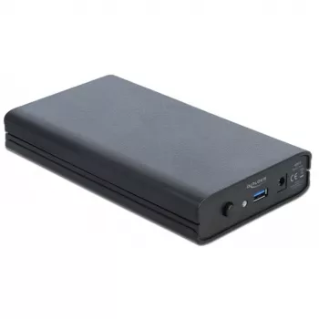 HDD-behuizing DeLOCK 42612 zwart 3,5 inch