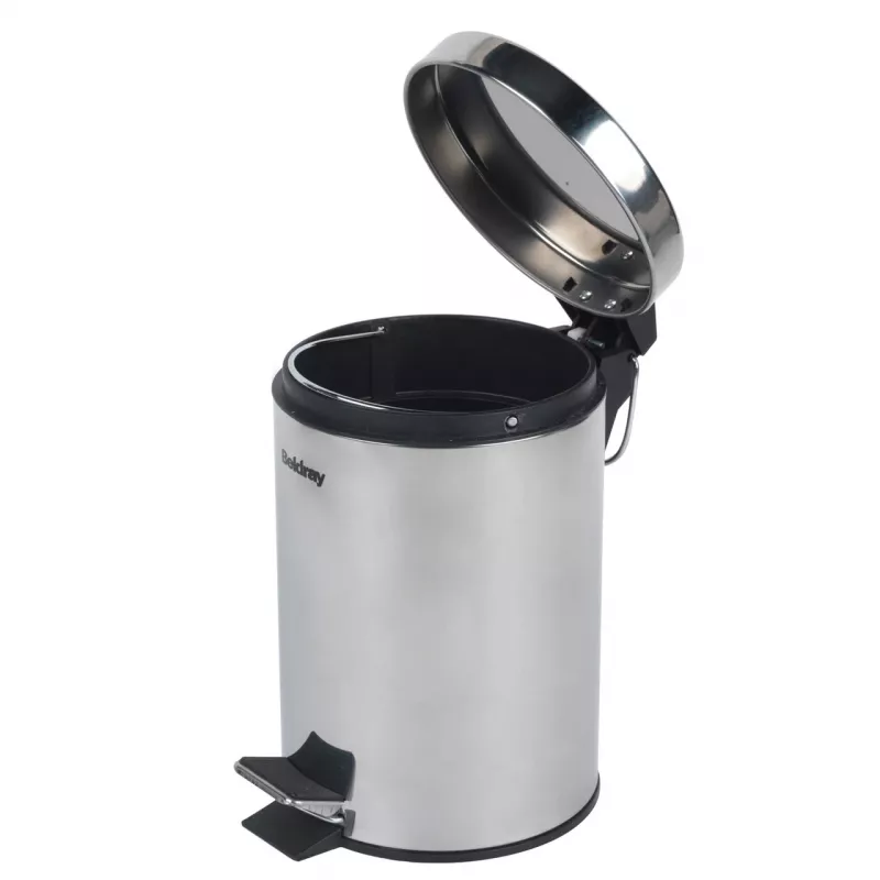 Beldray LA038098SSAFEU7 pedaalemmer 3 liter soft-close roestvrij staal