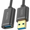 Unitek Y-C4030GBK USB 3.1 Gen 1-verlengkabel, type-A male naar female, 3 m, zwart