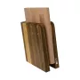 Magnetisch keukenblok artelegno 86/WL — Magnetische messenhouder van walnoot