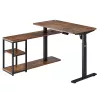 Elektrisch in hoogte verstelbaar bureau ergo office 380623 — max. hoogte 121 cm, max. belasting 70 kg