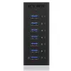 ICY BOX IB-AC618 USB 3.2 Gen 1 (3.1 Gen 1) Type-B 5000 Mbit/s zwart