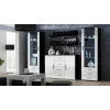 Cama woonkamer-sideboard UNI zwart/wit glanzend