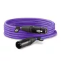 RODE XLR-6 Premium XLR-kabel 6 m, paars, XLR6M-PU