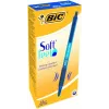 BIC balpen SOFTFEEL CLIC 0,32 mm, blauw, doos 12 stuks 914346