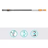 Gardena Cleansystem telescoopsteel M-XL, 155–260 cm