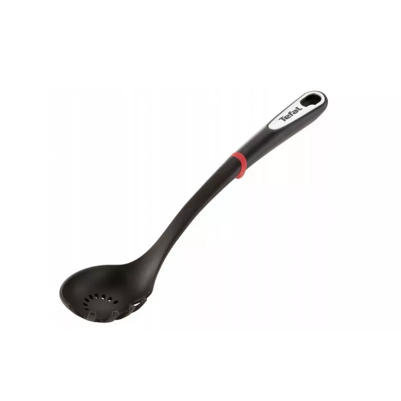 Pastalepel Tefal K20602, siliconen, hittebestendig tot 220 °C, zwart, TPR-greep
