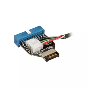 Interne USB-kabel Akasa AK-CBUB38-40BK 0,4 m