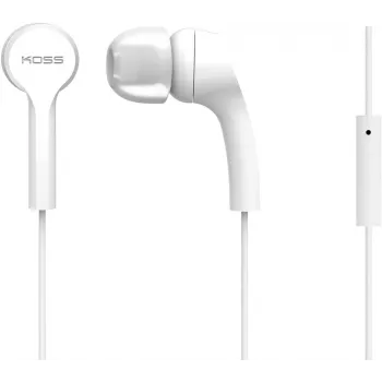 Koss | Koptelefoon | KEB9iW | Bedraad | In-ear | Microfoon | Wit