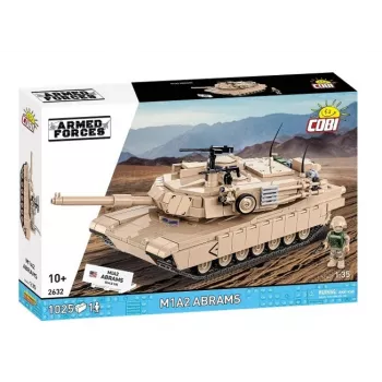 Constructieset bouwstenen Cobi M1A2 Abrams 1025 onderdelen model COBI-2632