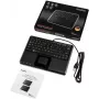Perixx PERIBOARD-510H Plus toetsenbord USB Spaans zwart (PERIBOARD-510 H PLUS ES)