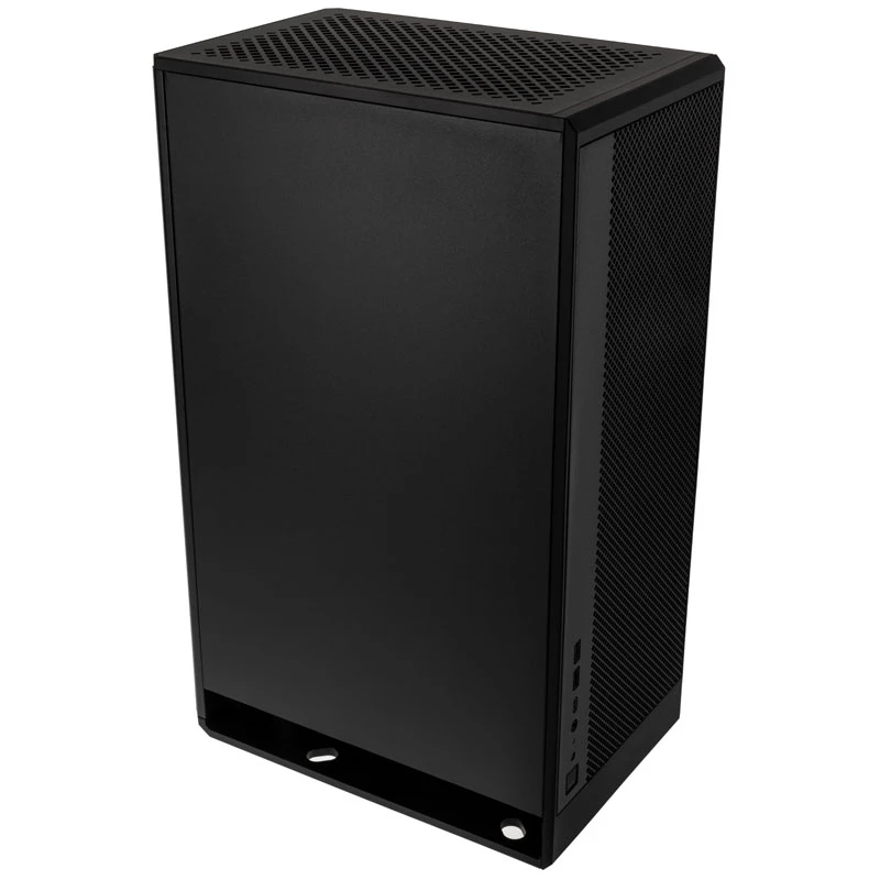 SilverStone ALTA G1M - MicroATX-tower - Micro-ATX - geen voeding (SFX12V/SFX-L12V) - zwart - USB/audio