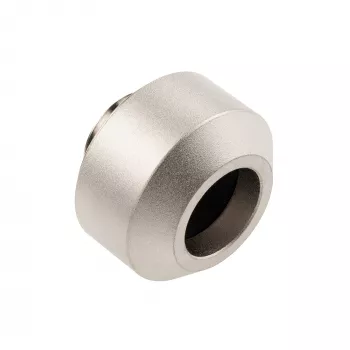 Hardtube-aansluitset OPTIMUS OP-FIT-HARD-12MM-NICKEL-6PACK — 12 mm, 6-delig met montagegereedschap, satijn nikkel