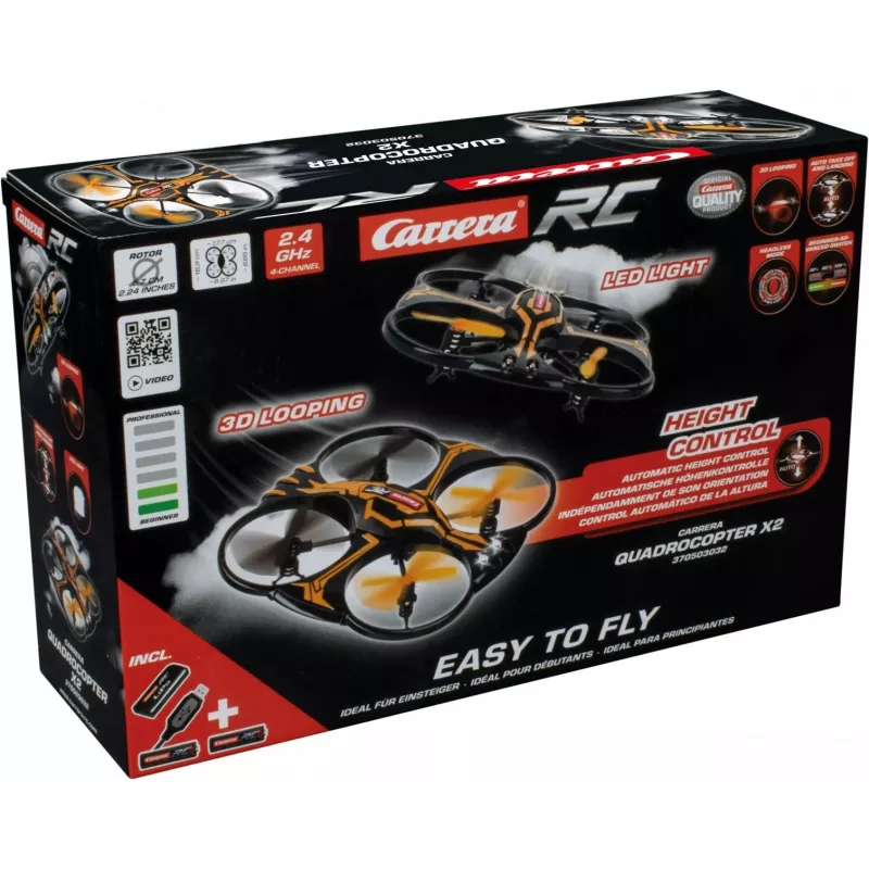 Quadcopter Carrera Toys 370503032 12 jaar gyroscoop lithium-polymeer