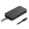 Dockingstation Microsoft Surface USB4 Dock bedraad zwart 100W Power Delivery