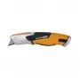 Fiskars 1062938 universeel mes zwart, oranje trapeziummes