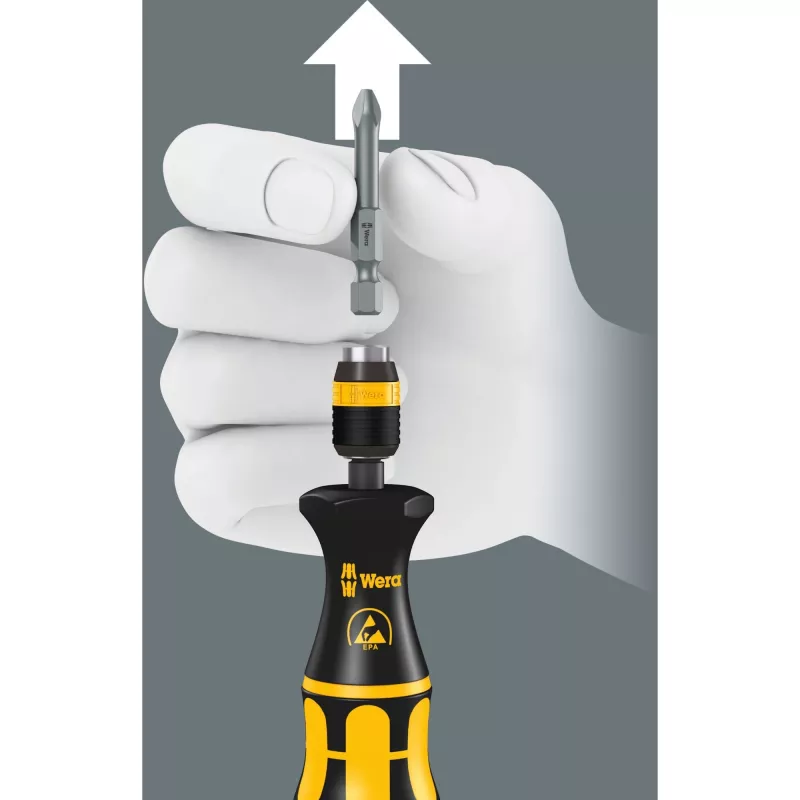 Wera Kraftform Kompakt 60 ESD - handgreep met bitset - 17 stuks (05051043001)