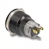 Paneel-drukknop DELOCK 22015 22 mm, 12 V, 5 soldeeraansluitingen