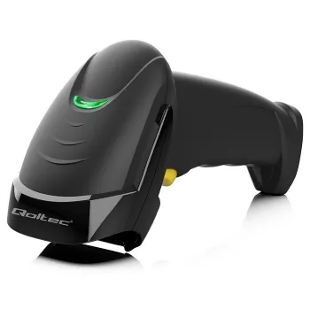 Handheld 1D/2D bedrade barcodescanner QOLTEC 50853 — USB, ABS-behuizing, 1,65 m kabel, 97×65×167 mm, 105 g