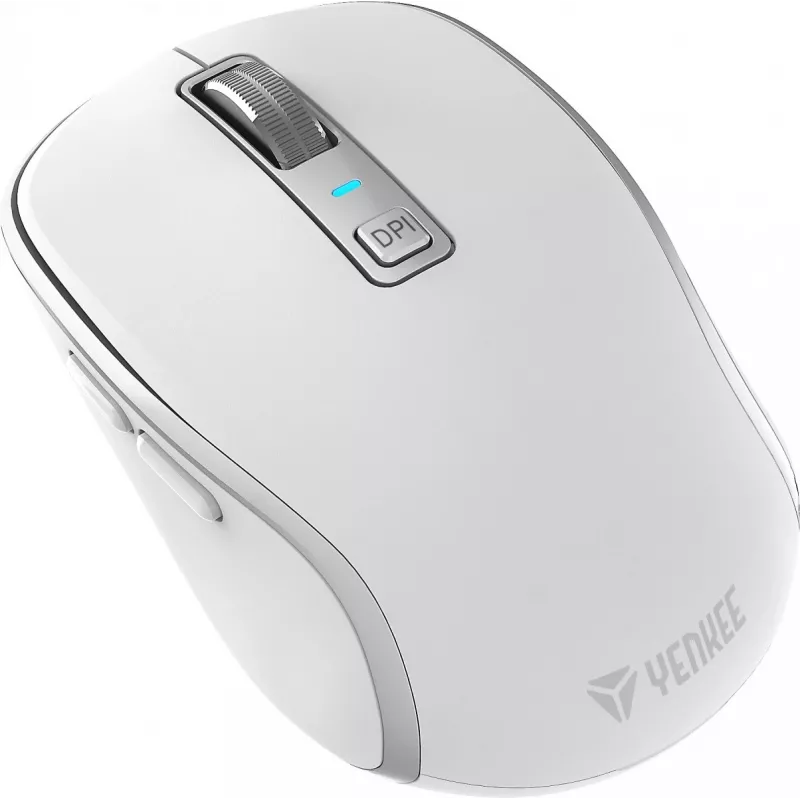 DUAL WiFi+Bluetooth draadloze muis, oplaadbare batterij, 5 toetsen