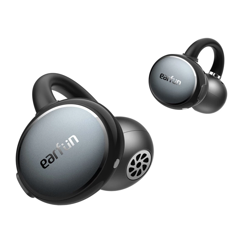 Draadloze on-ear hoofdtelefoon Earfun Clip (zwart) model CW100G