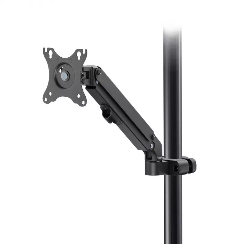 Monitorbeugel voor buis / stang 28-60 mm Maclean, 17-27'', max. 7 kg, gasveer, MC-459