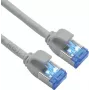 ROLINE S/FTP-patchkabel Cat.6A TPE PoE-geschikt knoopvrij grijs 1.5m - netwerk - CAT 6a