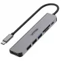 USB-C hub Unitek 7in1 aluminium PD 100W 5 Gbps — multiport-adapter met Power Delivery