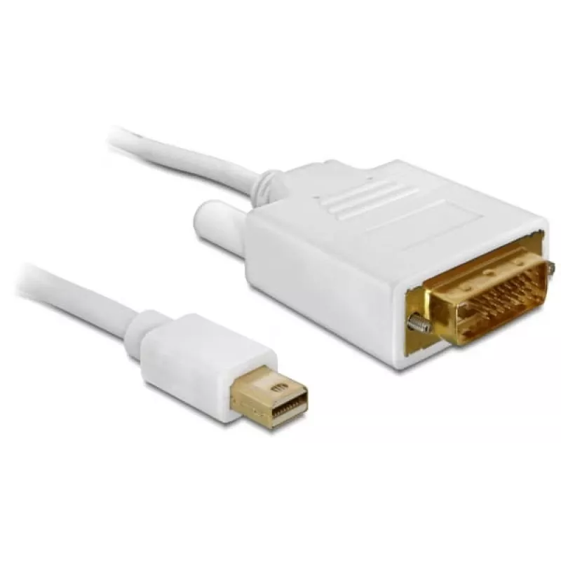 DeLOCK - DisplayPort-kabel - Mini DisplayPort (M) - DVI-D (M) - 2,0 m (DisplayPort 1.1a) - voor Apple MacBook, MacBook Air, MacBook Pro (82918)