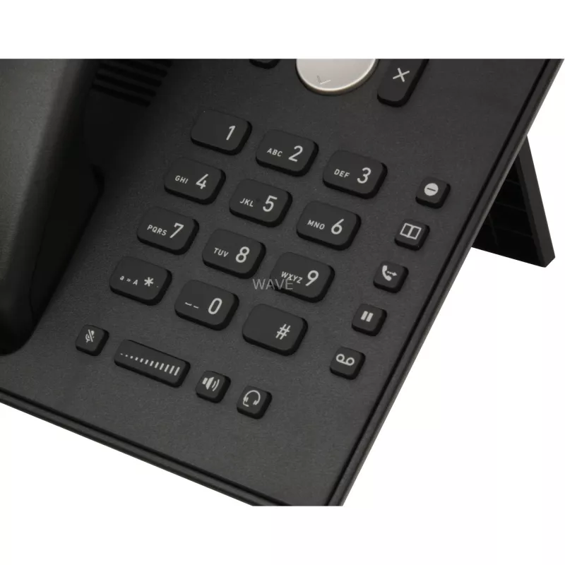 snom D120 - VoIP-telefoon - driewegconferentie - SIP - 2 kabels - zwart (4361)