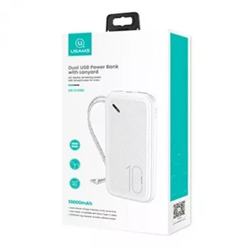 Powerbank PB56 10000mAh 2xUSB wit