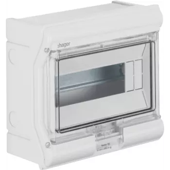 Hager Vector IP65 10PLE UV-bestendig zonder LE VE110SN (VE110SN)