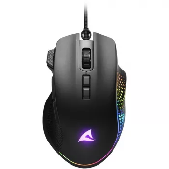 Sharkoon muis Shark Force 3 optisch 8 toetsen 12.800DPI zwart
