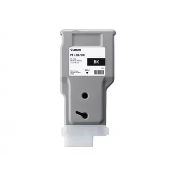 Canon PFI-207 BK inktpatroon 1 stuk origineel zwart