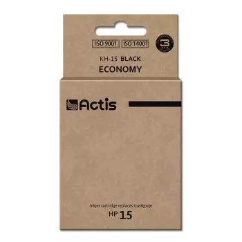 Actis KH-15 inkt (vervanger voor HP 15 C6615N; standaard; 44 ml; zwart)