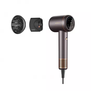Haardroger Jimmy F8 1600 W, 3 temperatuurstanden, ionenfunctie, diffusoropzetstuk, grijs