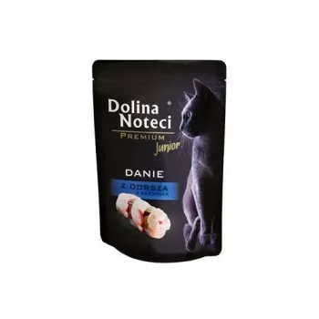 Dolina Noteci Premium kabeljauw- en sardineschotel - Natvoer voor kittens - 85 g